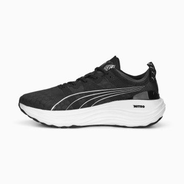 PUMA Foreverrun Nitro Women Black/White Black/White (377758-01)