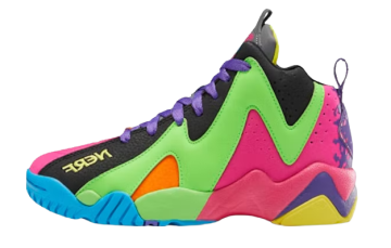 Reebok Kamikaze II NERF NERFOOP (GS) Black / Solar Lime / Proud Pink (GX0664)