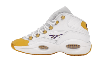 Reebok Question Mid Yellow Toe (GS) White / Yellow-ultraviolet (FX4286)