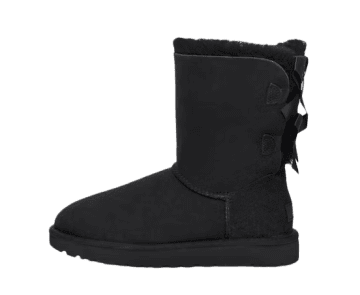 UGG Bailey Bow II Boot Black (W) Black / Black (1016225-BLK)