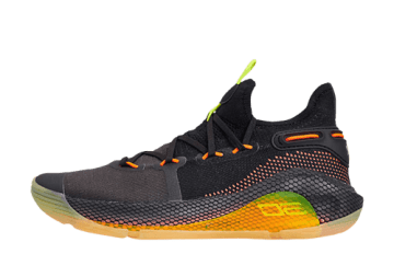 Under Armour Curry 6 Fox Theatre (GS) Black / High Vis Yellow (3020415-004)