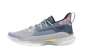 Under Armour Curry 7 Floral Chinese New Year (2020) Grey / Midnight Turquoise-gold-white (3021258-103)