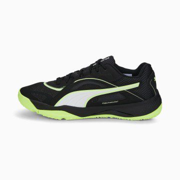 Women’s PUMA Solarstrike II Indoor Sports Shoe Sneakers Black/White/Fizzy Light Black/White/Fizzy Light (106881-01)