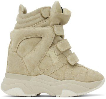 Isabel Marant Beige Balskee Sneakers (00MBK0491-00M029S)