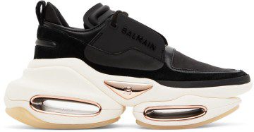 Balmain Black B-Bold Sneakers (YN1VI541LSHD)