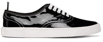 Thom Browne Black Heritage Sneakers (FFD063A-00216)