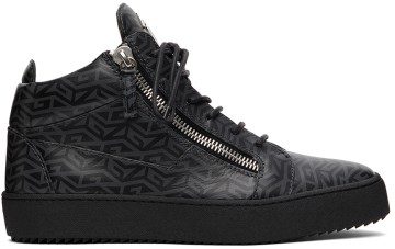 Giuseppe Zanotti Black Kriss High Sneakers (RU20039-93438)