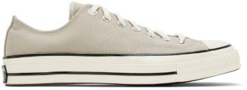 Converse Gray Chuck 70 OX Sneakers (172680C)
