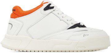 Heron Preston White Low Key Low-Top Sneakers (HWIA030S22LEA0010120)