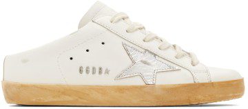 Golden Goose White Super-Star Sabot Sneakers (GWF00110.F003352.80185)