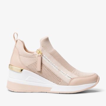 Michael Kors MK Willis Stretch Knit Trainer – Soft Pink (43S3WIFS1D-1663)