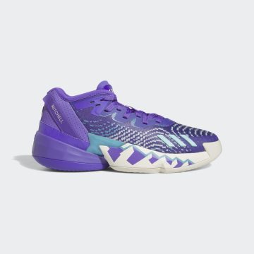 adidas D.O.N. Issue 4 Purple Rush / Off White / Clear Aqua (HR0710)