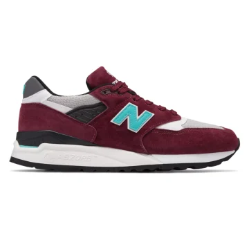 New Balance 998 Burgundy Chalk Burgundy / Chalk (M998AWC)
