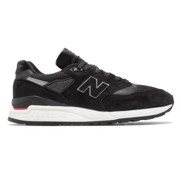 New Balance 998 Pony Hair Black Black / White (M998TCB)