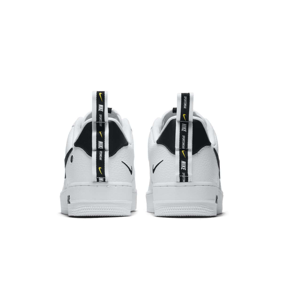 air force 1 utility trainers black white black tour yellow