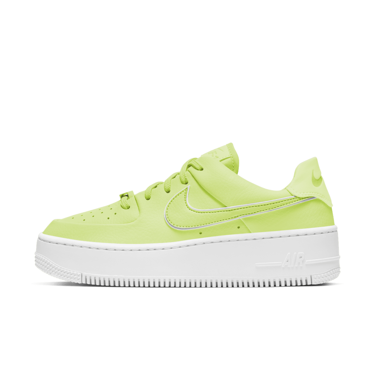 white barely volt air force 1