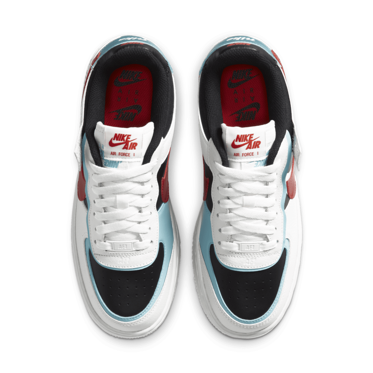 air force 1 white aqua