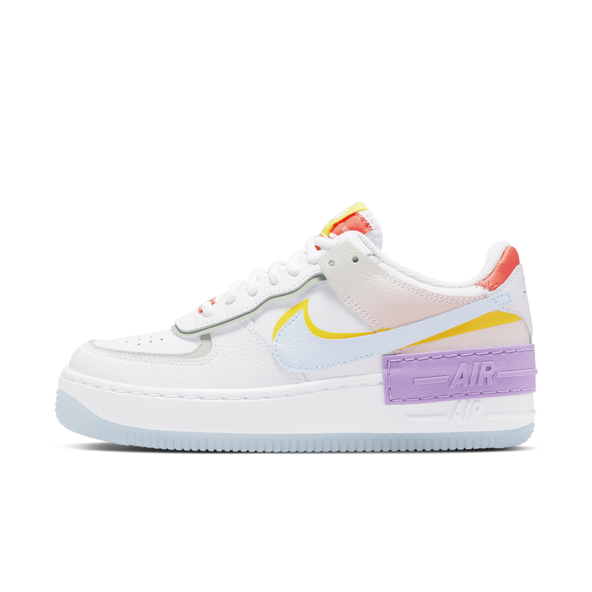 nike air force 1 shadow white hydrogen blue purple
