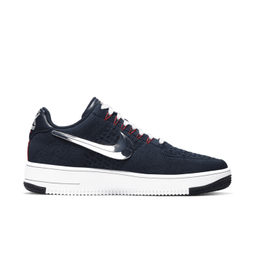 Nike Air Force 1 Ultra Flyknit Patriots 6X Champs College Navy / University Red-white-chrome (CU9335-400)