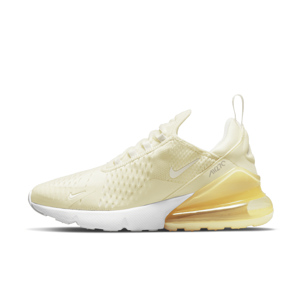Nike Air Max 270 Coconut Milk/metallic Silver/saturn Gold/white