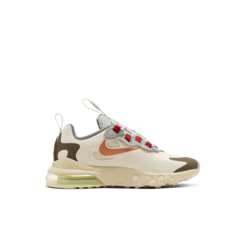 Nike Air Max 270 React Travis Scott Cactus Trails (PS) Light Cream / Starfish-dark Hazel Style (CV2414-200)