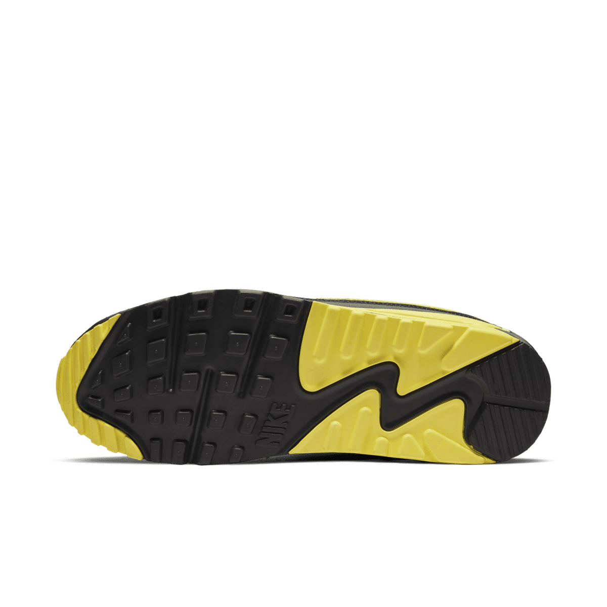 air max 90 undefeated black optic yellow