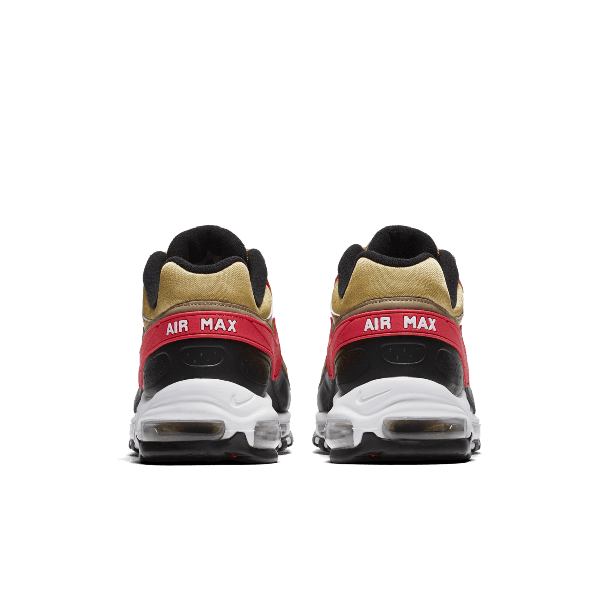 Nike Air Max 97 BW Metallic Gold University Red Black Metallic Gold