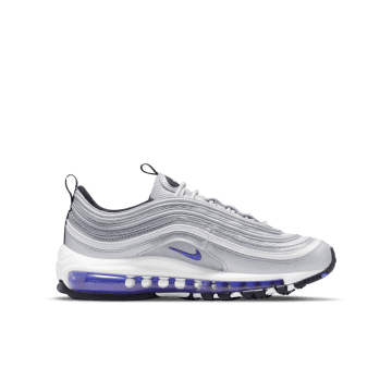 Nike Air Max 97 Metallic Silver Persian Violet (GS) Metallic Silver / Black / White / Persian Violet (921522-027)