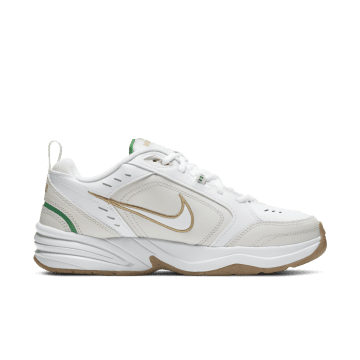 Nike Air Monarch IV Phantom Grey White / Phantom Grey-lucky Green-metallic Gold (415445-103)