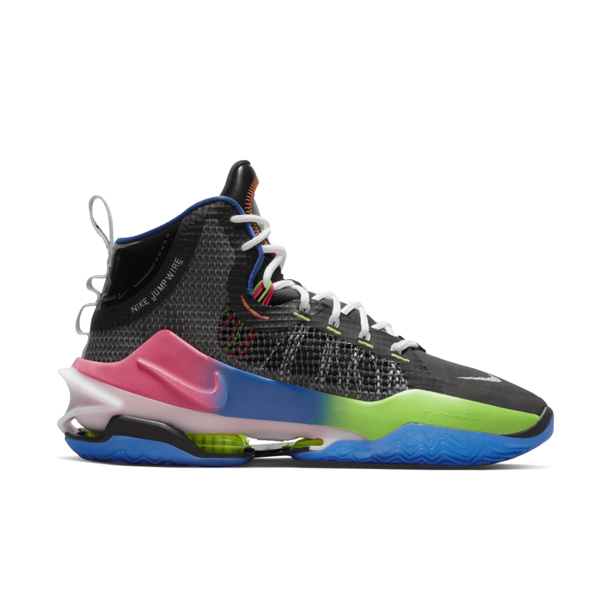 Nike Air Zoom GT Jump Black Racer Pink Game Royal Black / Racer Pinkgame Royalwhitegreen