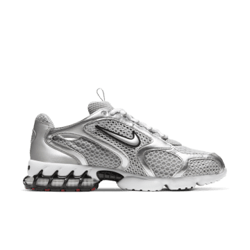 Nike Air Zoom Spiridon Cage 2 Metallic Silver Light Smoke Grey / Metallic Silver (CJ1288-001)