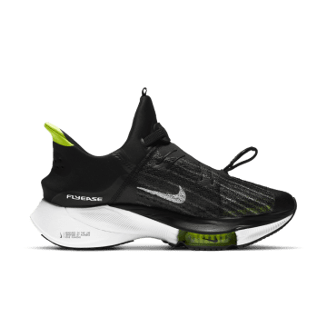 Nike Air Zoom Tempo Next% FlyEase Black White Volt Black / White-volt (CV1889-001)