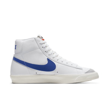 Nike Blazer 77 Mid White Racer Blue (W) White / Racer Blue / Sail (CZ1055-103)