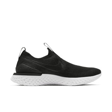 Nike Epic Phantom React Flyknit Black White (W) Black / Black-white (BV0415-001)