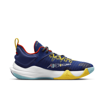 Nike Giannis Immortality Force Field Deep Royal Blue / Habanero Red / Copa / Yellow Strike (DH4470-400)