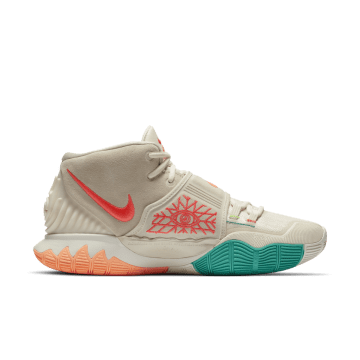 Nike Kyrie 6 N7 Sail Light Cream / Sail / Electric Green / Flash Crimson (CW1785-200)