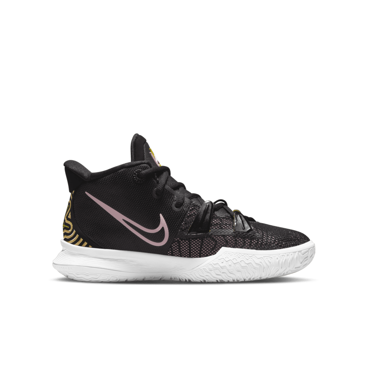 Nike Kyrie 7 Ripple Effect (GS) Black / Arctic Punch / Opti Yellow