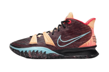Nike Kyrie 7 Soundwave Black / Purple-orange-igloo (BLACK/PURPLE-ORANGE-IGLOO)