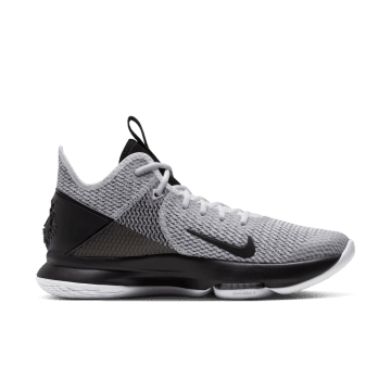 Nike LeBron Witness 4 White White / White-black (BV7427-101)