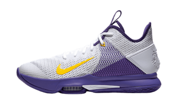 Nike LeBron Witness 4 White/Voltage Purple White / Voltage Purple-pure Platinum-metallic Gold (BV7427-100/CD0188-100)