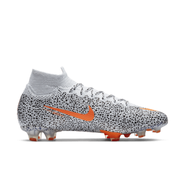 Nike Mercurial Superfly 7 Elite CR7 FG Safari White / Black-total Orange (CQ4901-180)