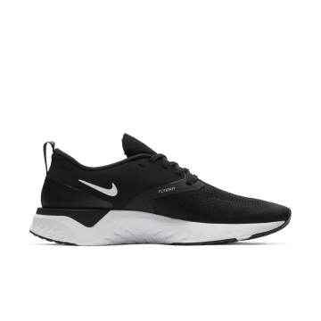 Nike Odyssey React 2 Flyknit Black White Black / White (AH1015-010)