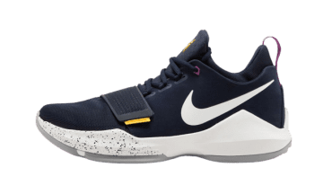 Nike PG 1 The Bait Obsidian / University Gold-hyper Violet-wolf Grey (878627-417/878628-417)