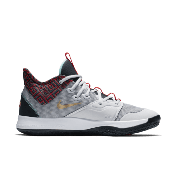 Nike PG 3 BHM (2019) Pure Platinum / Metallic Gold (BQ6242-007)