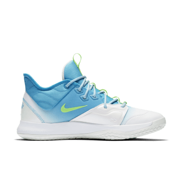 Nike PG 3 Lure Platinum Tint / Platinum Tint-light Current Blue-lime Blast (AO2607-005)