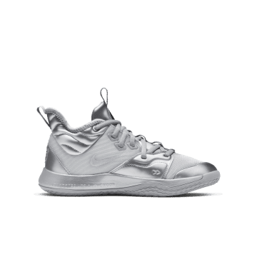 Nike PG 3 NASA 50th (GS) Reflect Silver / Reflect Silver (CI8973-001)