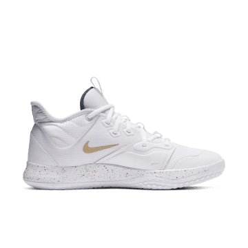 Nike PG 3 White Gold Navy White / Metallic Gold-midnight Navy (AO2607-100)