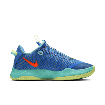 Nike PG 4 Gatorade 2K Gamer Exclusive Blue Lagoon / Barely Volt-total Orange-blue Lagoon (CZ6202-400)