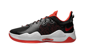 Nike PG 5 Bred Black / University Red / White (CW3146-002/CW3143-002)