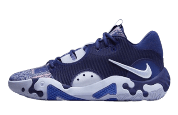 Nike PG 6 Blue Paisley Hyper Royal / Light Marine-deep Royal Blue-bleached Coral (DH8447-400 / DC1974-400)